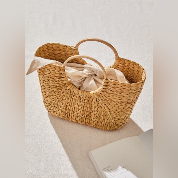 Mini Rattan Tote Bag - Picture 4 of 6
